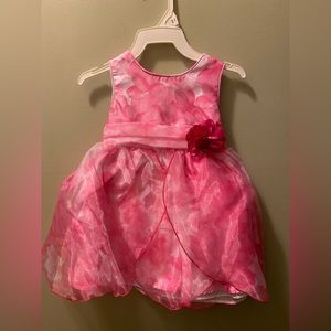 Youngland Pink Flower Spring Dress - 2T - New with Tags